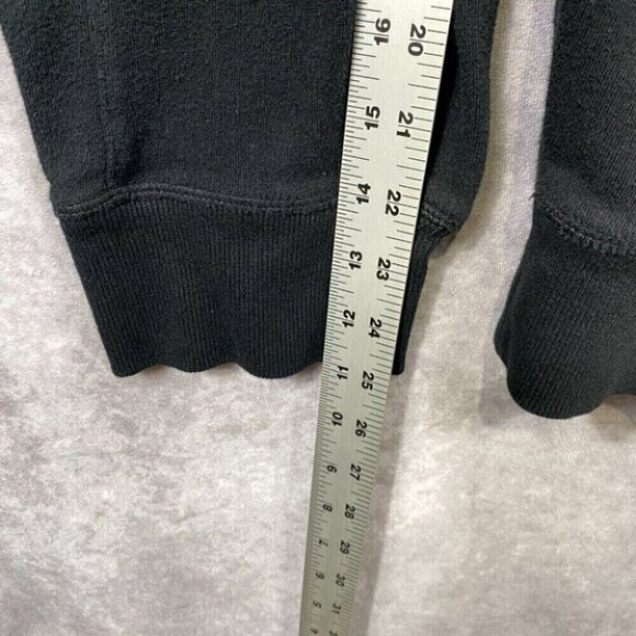 REEBOK Sweatpants Joggers Unisex W31 L25 Black Side Pockets Drawstring Athletic - Picture 6 of 13